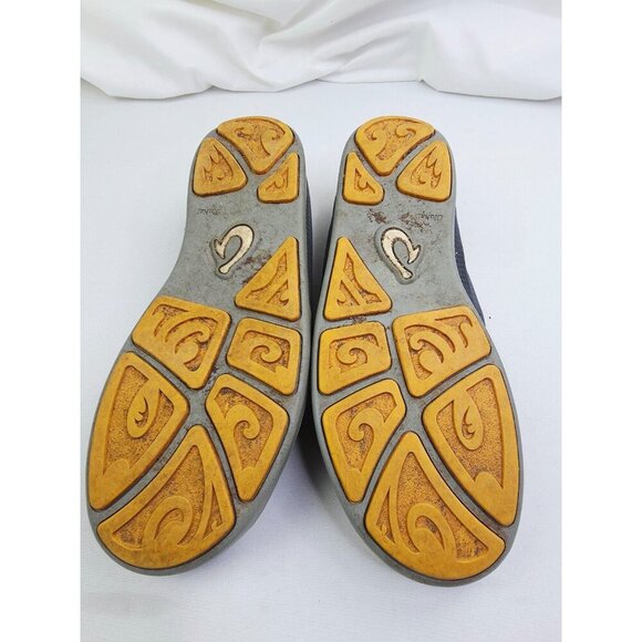 Olukai Nohea Mesh Mens Size 11 Brown Slip On Embroidered Logo Comfort Sneakers - Picture 8 of 14